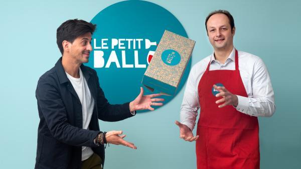 Martin Ohannessian, cofondateur du Petit Ballon et Jean-Alexandre Manchès, directeur général de Cogip.
