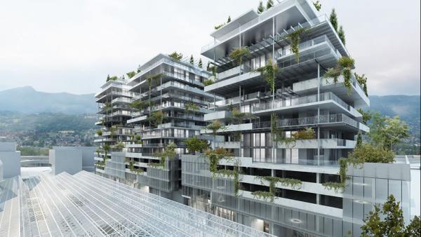 A Chambéry, Legendre réalise le programme Vertrotex, soit 125 logements.