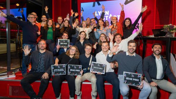 Les finalistes de la 18e édition de Lyon Start Up.
