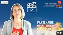Magali Hainaut - Partenaire des Trophées Bref Eco de l'Innovation