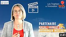 Magali Hainaut - Partenaire des Trophées Bref Eco de l'Innovation