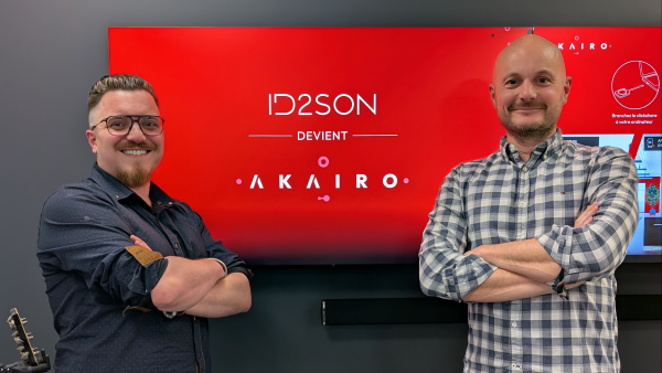 Mickaël Coulas et Guillaume Salon, co-fondateurs d'ID2SON.