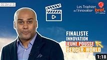 Berger-World Samuel Philibert-Charles - Finaliste Innovation jeune pousse