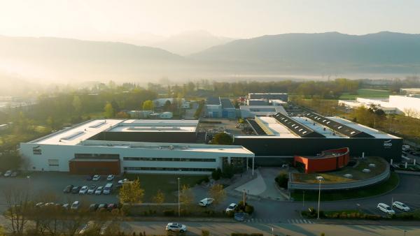 L'usine MND à Saint-Hélène-du-Lac, en Savoie.
