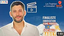 Nicolas Lorut - Finaliste Innovation Sociale, sociétale et solidaire et jeunes pousses