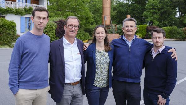 À la barre de l’entreprise Nigay actuellement : les 5e et 6e générations !