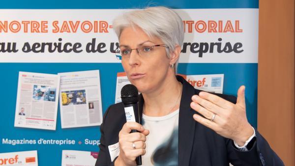 Béatrice Schmidt, représentante de la 4e génération familiale, dirige EFI Automotive.