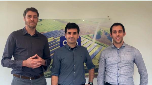 De gauche à droite: Johann VANACKERE, Mathieu LE GUENNEC, Clément MOINE