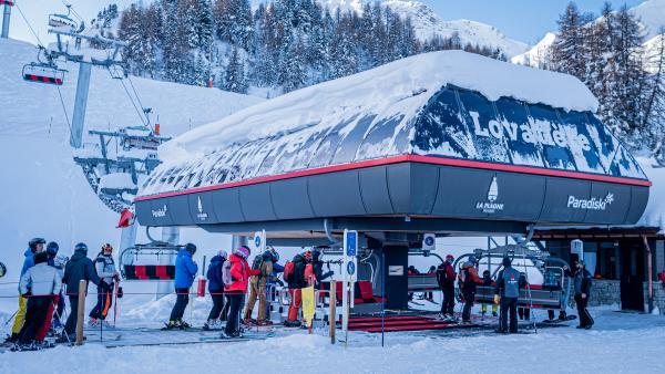 La Plagne est la plus grande station au monde.