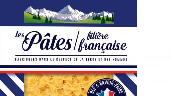 Ces pâtes sont fabriquées à Chambéry à partir de blés cultivés par une soixantaine d'agriculteurs de la Drôme, du Gers et des Alpes-de-Haute-Provence.