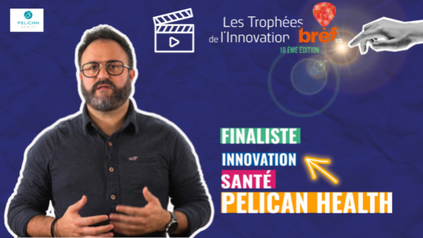 Thomas Soranzo, fondateur de Pelican Health, est finaliste des Trophées Bref Eco de l'Innovation.