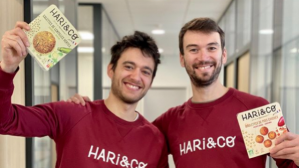 Emmanuel Brehier et Benoît Plisson ont créé Hari&Co en 2014, à leur sortie de l'Isara.