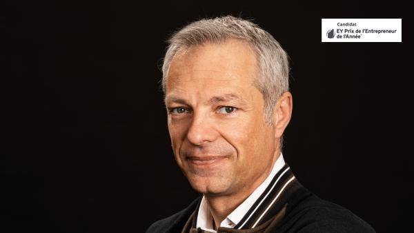 Brice Chambard (Obiz) est candidat au Prix EY de l'Entrepreneur de l'Année.
