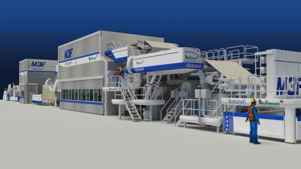 La machine Allimand va équiper l'imprimerie de la Banque de France à Allimand.