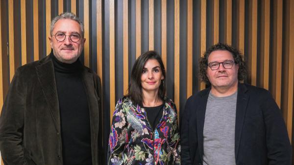 Stéphane Malka, directeur du développement ; Fanny Viaud, coordinatrice du réseau ; et Tanguy Deglise, président d’Alliance & Territoires.