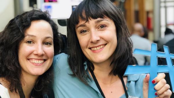 Aurore Thibaud et Perrine Bailly, cofondatrices de la start-up auvergnate Laou - bref eco