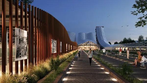 Les mythiques toboggans des Pistes Michelin à Clermont seront transformés en un espace ouvert et immersif d'ici 2030