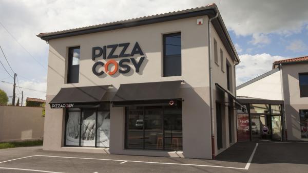 Un des 35 restaurant à l’enseigne Pizza Cosy de la région Aura.