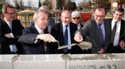 Première pierre pour la plateforme matériaux innovants d'Axel'One 