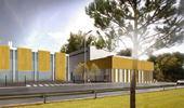 La plateforme R&D de production de biométhane 2G en construction à Saint-Fons