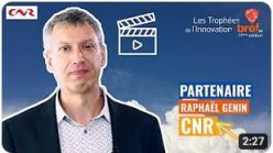 Raphael Genin, CNR (Compagnie Nationale du Rhône)- Partenaire des Trophées Bref Eco de l'Inno 2022