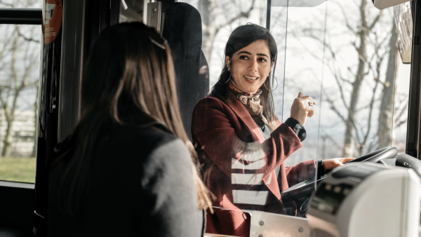 RAS Interim Lyon + Keolis féminisation métiers transport routier