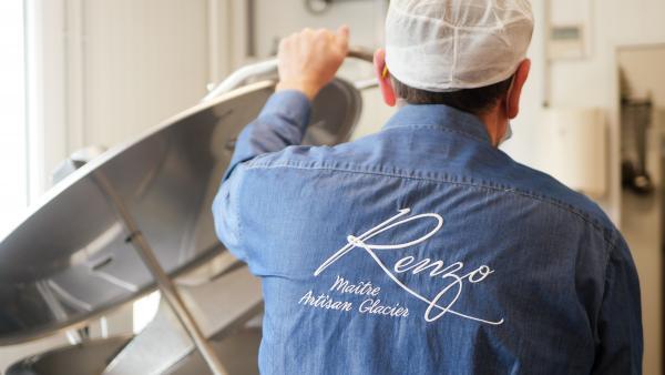 Les glaces de Renzo l’Artisan Glacier sont vendues auprès de professionnels restaurateurs, grossistes mais aussi dans la boutique.