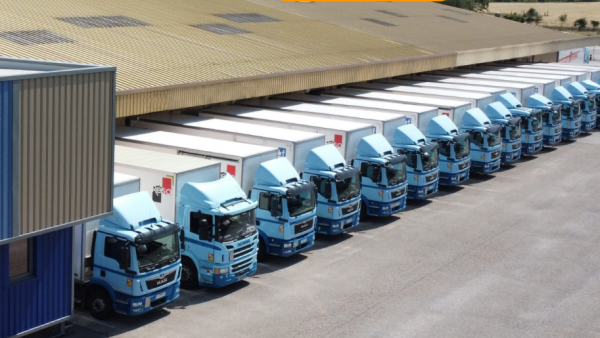 Les Transports Rousset disposent d'une flotte de 47 camions.
