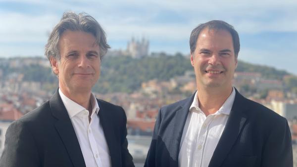 Stéphane Maureau et Alexandre Albane.