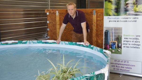 Un traitement écolo de l'eau des piscines 