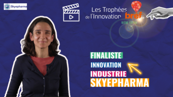 Skyepharma, finaliste des Trophées Bref Eco de l'innovation pour ses solutions d’industrialisation dédiées aux biotech