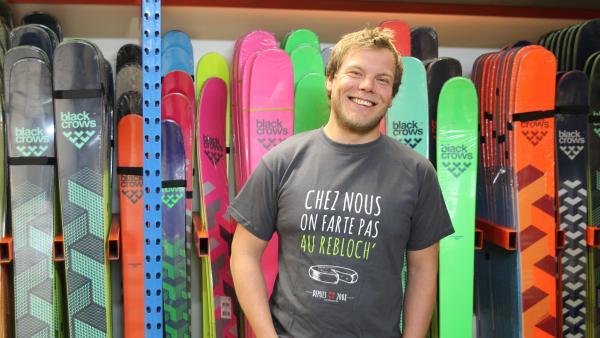 Thomas Rouault, cofondateur et dirigeant de Snowleader Bref Eco.com