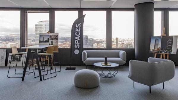 Le nouveau Spaces Part-Dieu offrira 10.000 m2 d'espaces de travail flexbile.