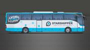 Starshipper sur la route Lyon-Chambéry-Turin
