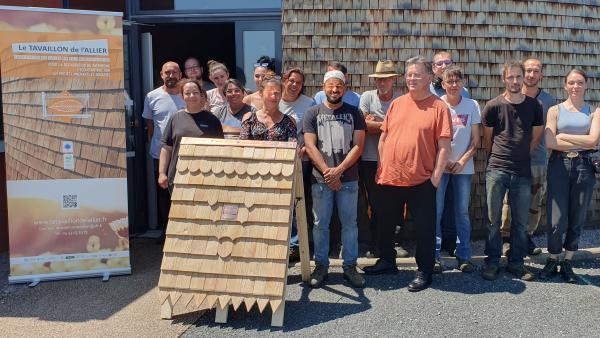 L'atelier du Tavaillon de l'Allier a accompagné 150 personnes en insertion depuis 2012.