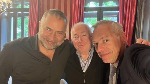 Simon Hoayek, Yves Revol et Brice Chambard