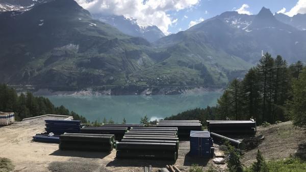 Tignénergies construit une centrale hydroélectrique à Tignes