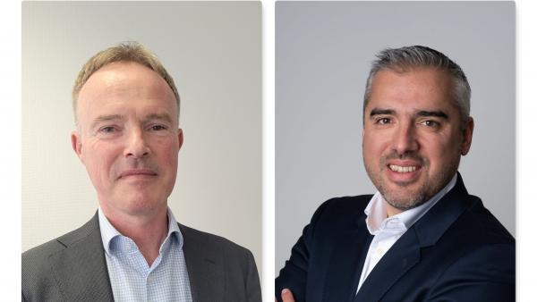 Serge Rouvière, référent FE à la DRFiP, et Damien Cartel,  président du CROEC.