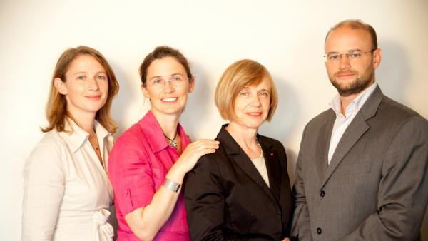 Les enfants d'Elizabeth Ducottet, Anne-Sophie, Delphine et Matthieu, ont rejoint l'entreprise Thuasne.