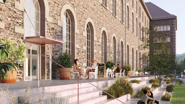 Simulation du bâtiment après les rénovations 