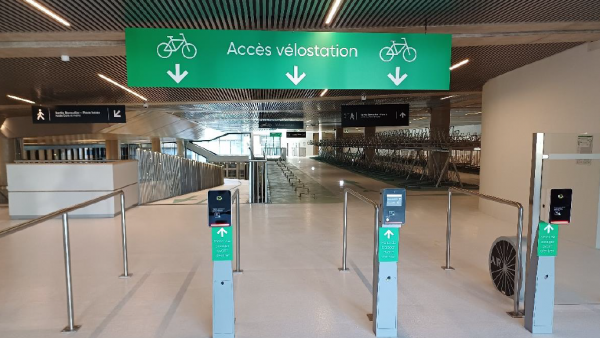 Lyon inaugure la plus grande vélostation de France