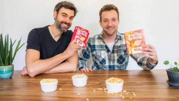 Kevin Crevant et Aurélien Amir, les co-fondateurs de Vieille Graine.