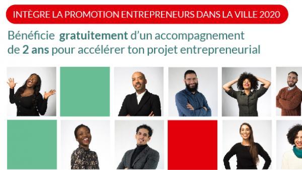 Entrepreneurs dans la Ville 2020 : c'est le moment de candidater !