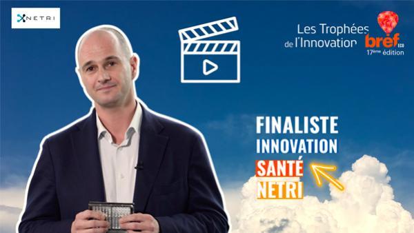 Thibault Honegger, Pdg et cofondateur de la start-up lyonnaise Netri.
