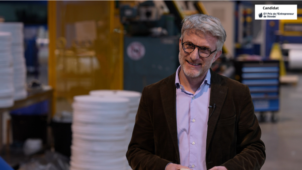  Bernard de Mulatier (Diatex) est candidat au Prix EY de l'Entrepreneur de l'Année.