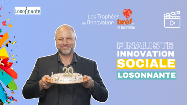 Fabien Rolland, directeur général de Losonnante, finaliste des Trophées Bref Eco de l'Innovation.