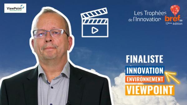 Didier Neuzeret, Pdg de Viewpoint, présente son innovation.