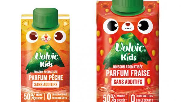 Volvic mise sur le carton