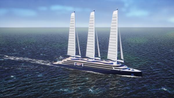 Wichard participe notamment au projet de paquebot Solid Sail.