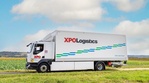 xpo logistics - camion électrique